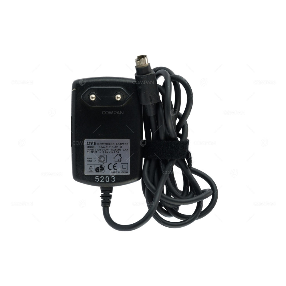 DSA-0151F-12 DVE 18W 12V 1.5A AC/DC ADAPTER -